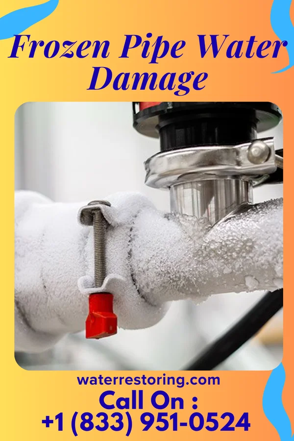 Frozen Pipe Water Damage in Marion, MI